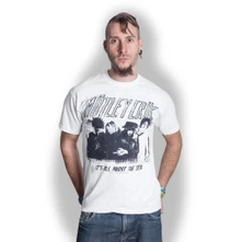Motley Crue, Tričko Stencil, Unisex, Biela