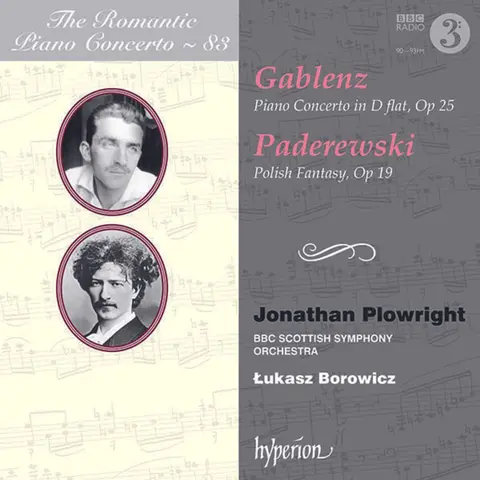 GABLENZ & PADEREWSKI: PIANO CONCERTOS