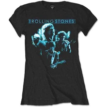 The Rolling Stones, Tričko Band Glow, Žena, Čierna
