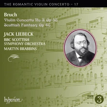 CD BRUCH: VIOLIN CONCERTO NO. 3 & SCOTTISH FANTASY (H