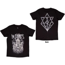 In Flames, Tričko Buried in Time, Unisex, Čierna