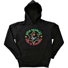 Bob Marley, Mikina Sun Is Shining, Unisex, Čierna