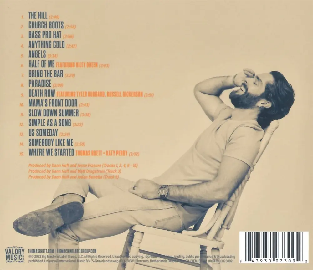Thomas Rhett – WHERE WE STARTED (CD)