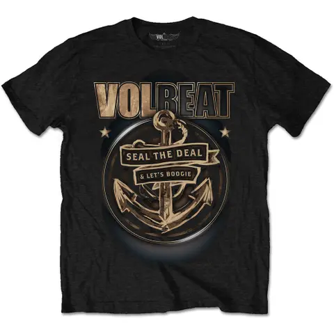 Volbeat – Tričko Anchor (Čierna), Unisex, Čierna
