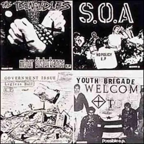 V/A - FOUR OLD SEVEN INCHES ON A TWELVE INCH