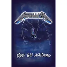 Metallica – Ride the Lightning (Plagát)