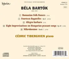 Cédric Tiberghien – BARTOK: MIKROKOSMOS V & OTHER PIANO MUSIC (CD)