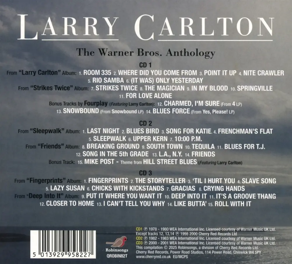 Larry Carlton – WARNER BROTHERS ANTHOLOGY (CD)
