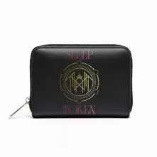 Sleep Token, Peňaženka Zip Top Purse: In Arcadia (Black), Čierna