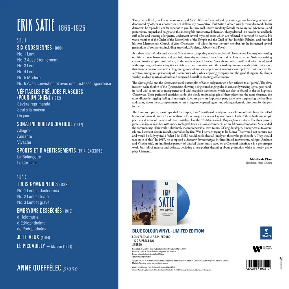 ERIK SATIE: GYMNOPEDIE...