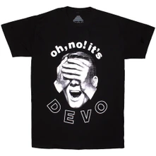 DEVO, Tričko Shocked Daddy, Unisex, Čierna