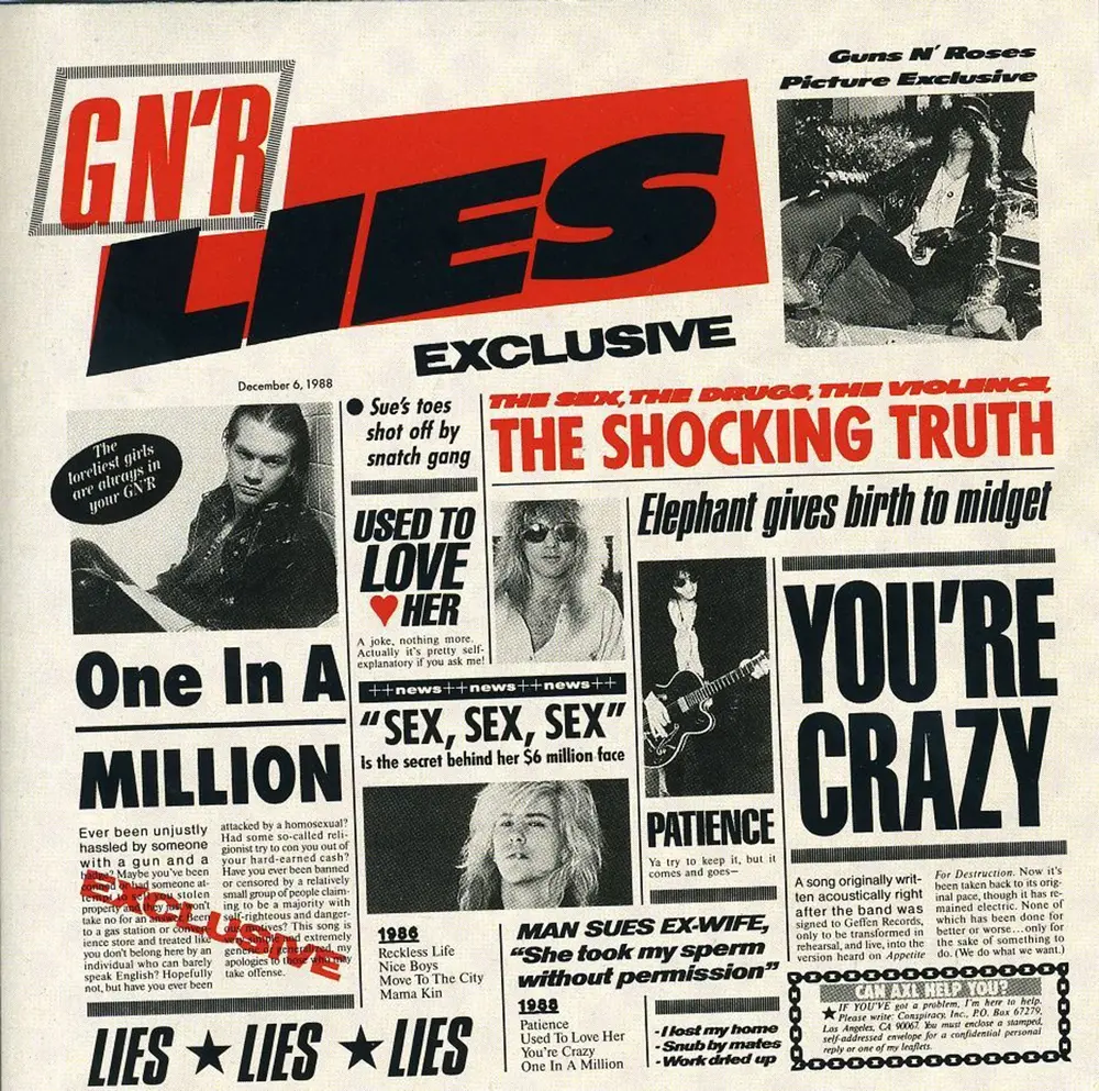 GUNS N'ROSES - GNR LIES