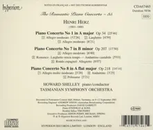 HERZ: PIANO CONCERTOS NOS. 1, 7 & 8 (HYPERION ROMA thumbnail
