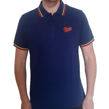 David Bowie, Polokošeľa Flash Logo, Unisex, Modrá