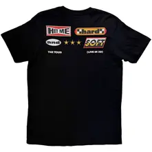 Unisex T-Shirt: Racer Graphic (Black) (Back Print) thumbnail
