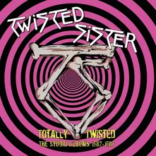 Twisted Sister – TOTALLY TWISTED - THE STUDIO ALBUMS 1982-1987 (CD)