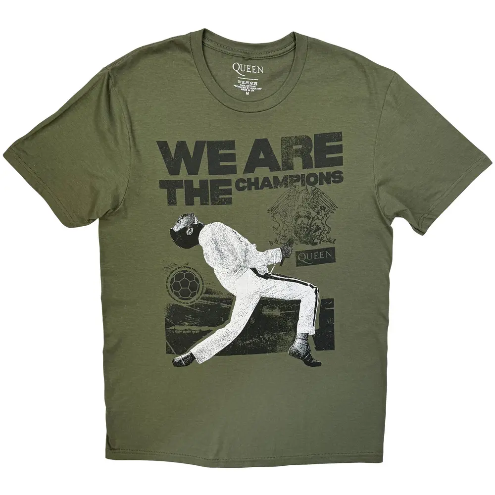 Unisex T-Shirt: Champions Stage (Khaki Green)