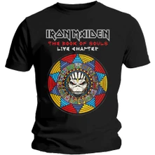 Iron Maiden, Tričko Book of Souls Live Chapter, Unisex, Čierna