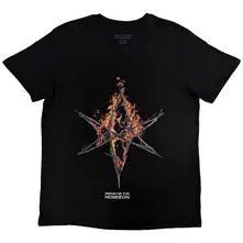 Flame Hex & Text Logo