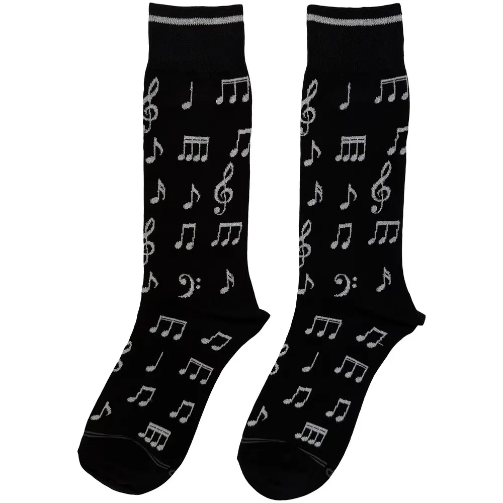 Perri's – Musical Notes (Čierna, Crew Socks) (Ponožky)