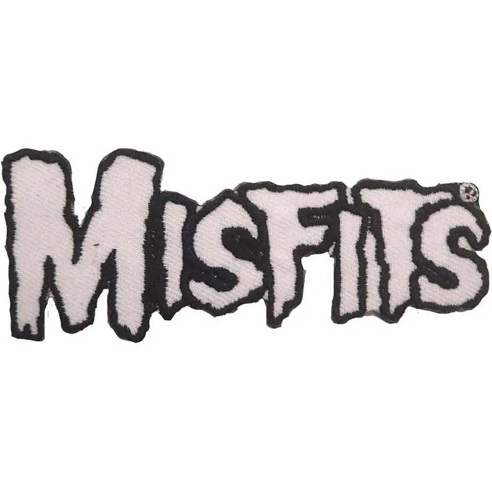 Misfits – White Logo (Nažehlovačka)