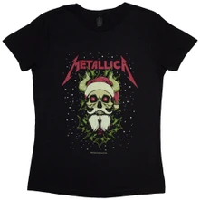 Metallica, Tričko Santa Horns, Žena, Čierna