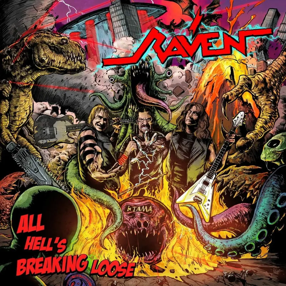 Raven – ALL HELL'S BREAKING LOOSE (CD)