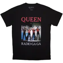 Unisex T-Shirt: Radio Ga Ga (Black) thumbnail