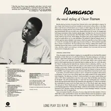 PETERSON, OSCAR - ROMANCE - THE VOCAL STYLING OF OSCAR PETERSON thumbnail