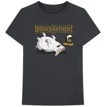 Disenchantment – Pig (Šedá) (Tričko)