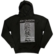 Joy Division, Mikina Unknown Pleasures FP, Unisex, Čierna
