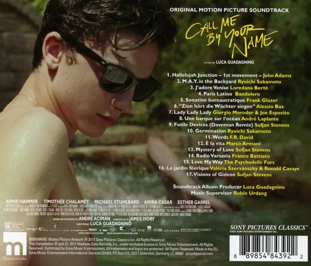 Call Me By Your Name (Original Motion Picture Soundtrack)