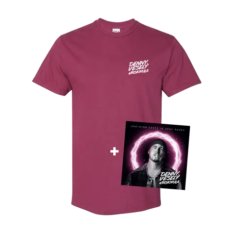 Denny Veselý – Balík CD + Tričko Rok Nula