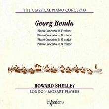 CD GEORG BENDA: PIANO CONCERTO IN F MINOR, G MINOR, G MAJOR, B MINOR