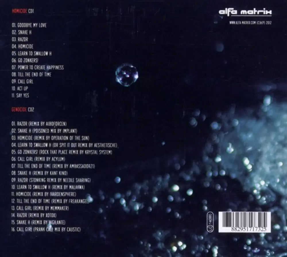 Suicide Inside – HOMICIDE (LTD) (CD)