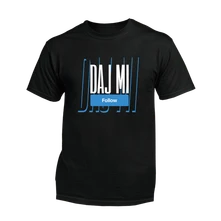 MATT, Tričko Daj mi follow, Unisex, Čierna