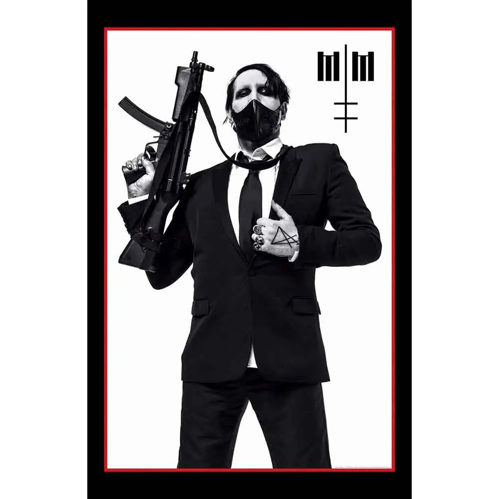 Marilyn Manson – Machine Gun (Plagát)
