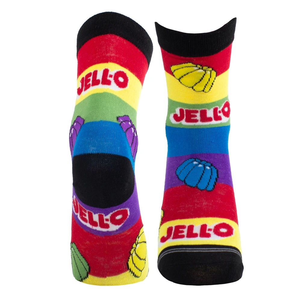 Kids Crew Socks: Stripes (Black)  (UK Size 3.5 - 5)
