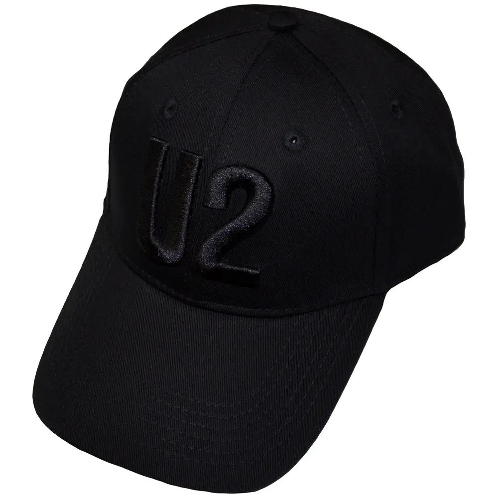 U2 – Logo (Čierna) (Šiltovka)