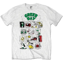 Green Day, Tričko Dookie RRHOF, Unisex, Biela