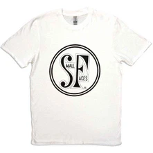 Small Faces, Tričko Logo, Unisex, Biela