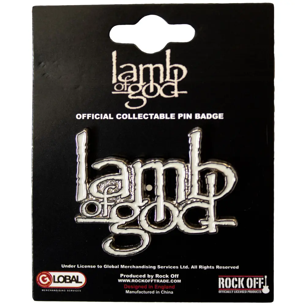 Lamb of God – Logo (Odznak)