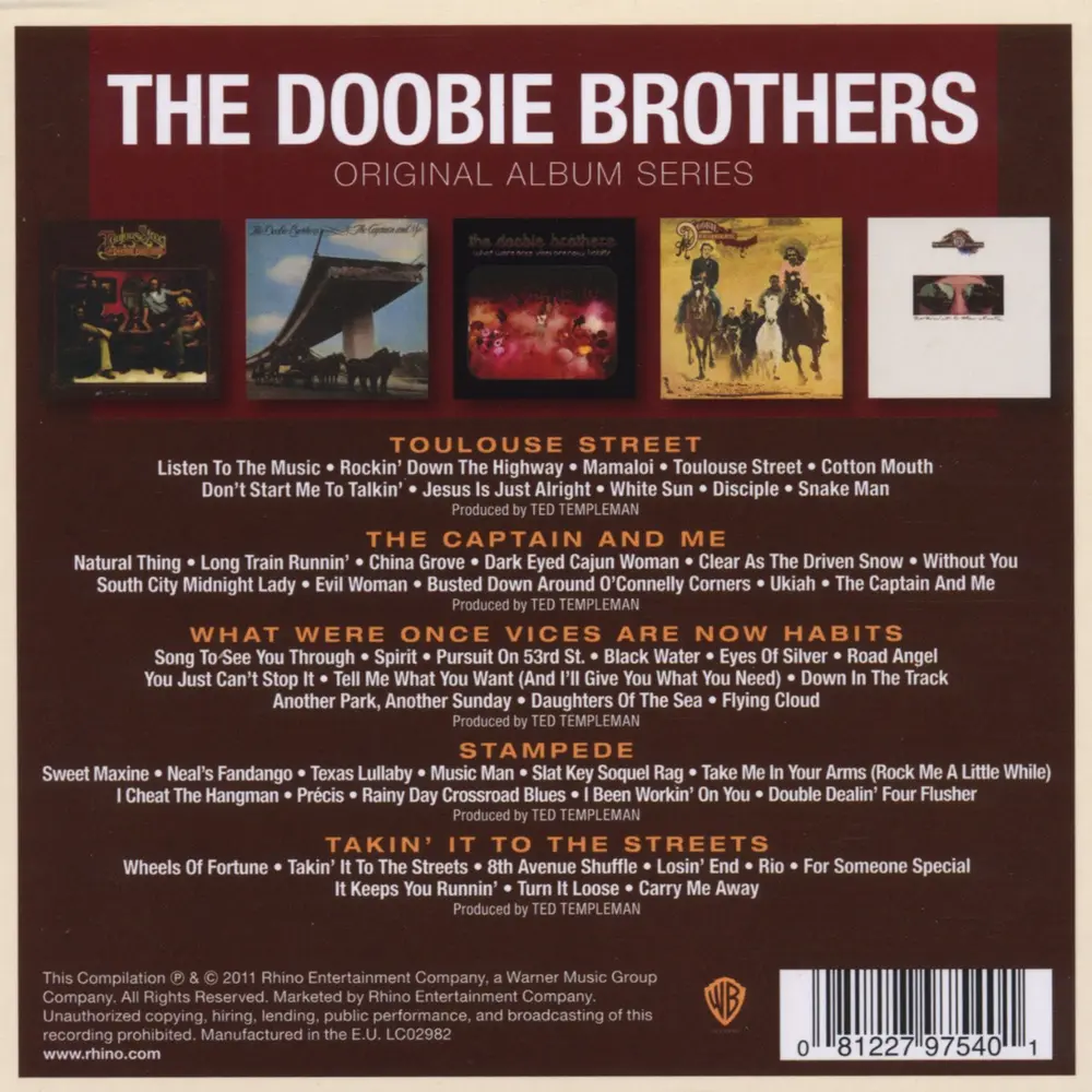 The Doobie Brothers – ORIGINAL ALBUM SERIES (CD)