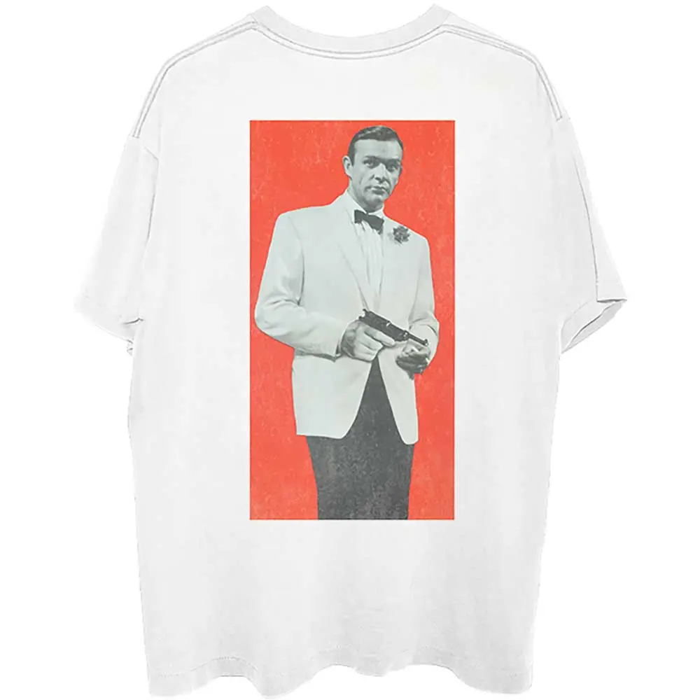 James Bond 007 – Goldfinger Profile (Alb) (Tricou)