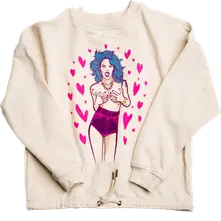 IM A WOMAN CREWNECK thumbnail