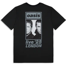 Tričko Unisex T-Shirt: London 26 July Event (Black) (Back Print & Ex-Tour)