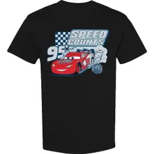 Cars Speed Counts (Negra) (Camiseta)