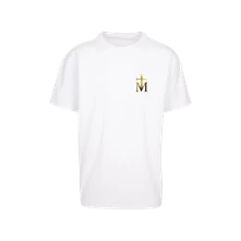 Momo, Tričko Milovaný logo premium, Unisex, Biela