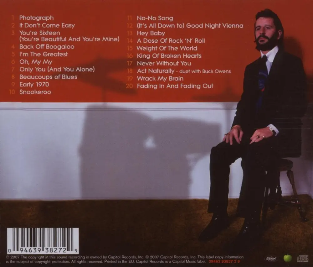 Ringo Starr – PHOTOGRAPH:VERY BEST OF (CD)