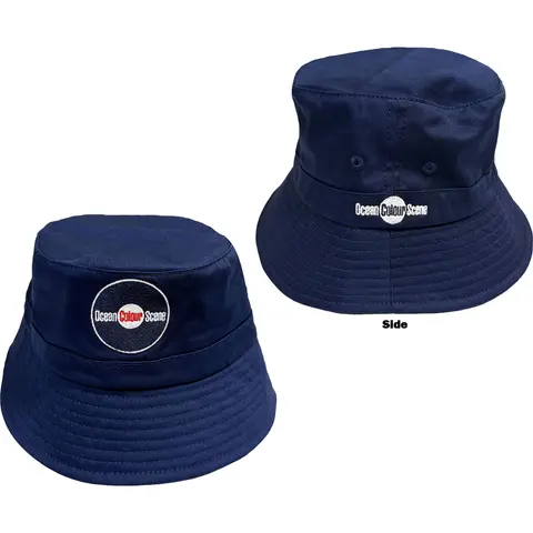 Unisex Bucket Hat: Classic Logo (Navy Blue)